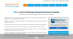 Desktop Screenshot of fisionova.com
